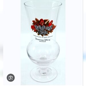 Final Price!🐞Rainforest Cafe🐞20 Oz Souvenir Hurricane Glass - Toronto